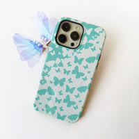 Classic Blue Butterfly | Retro Y2K Style Cases Customize Phone Case shipmycase   