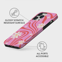 Cream Flower Abstract | Retro Floral Case Customize Phone Case shipmycase   