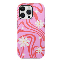 Cream Flower Abstract | Retro Floral Case Customize Phone Case shipmycase iPhone 15 Pro Max BOLD (ULTRA PROTECTION) 