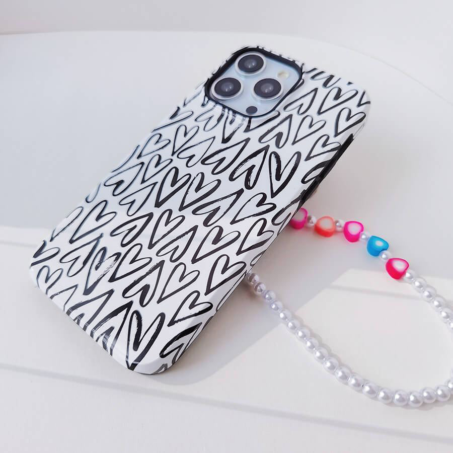 Endless Hearts | Hearts Print Case Customize Phone Case shipmycase   