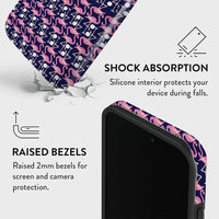 Flamingo | Abstract Retro Case Customize Phone Case shipmycase   