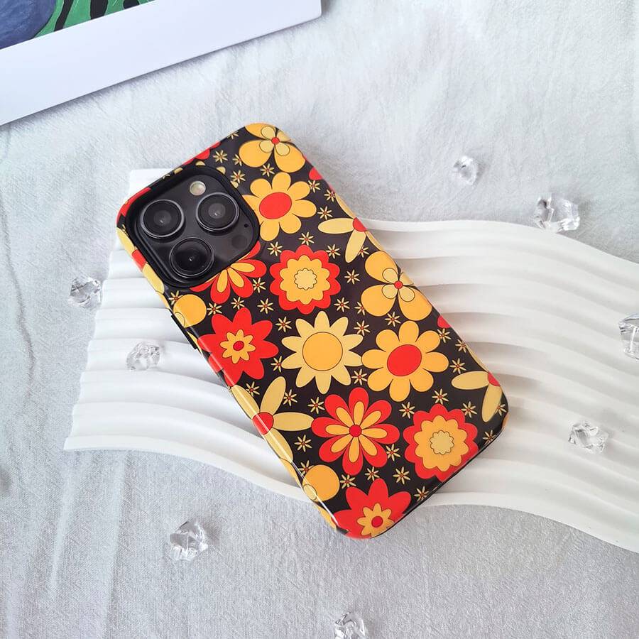 Flower Child | Retro Floral Case Customize Phone Case shipmycase   