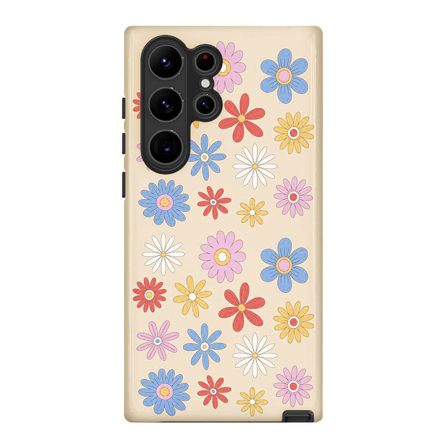 Flower Child | Retro Y2K Case Customize Phone Case shipmycase Galaxy S24 Ultra BOLD (ULTRA PROTECTION) 