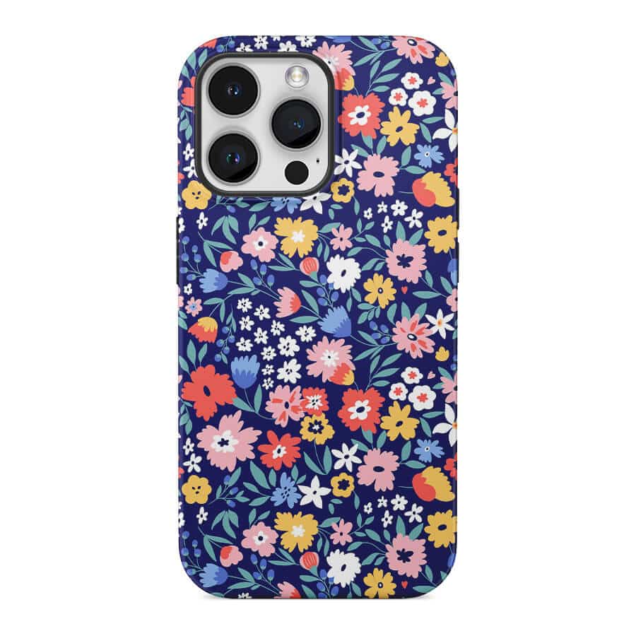 Flower Falling for You | Plum Floral Case Customize Phone Case shipmycase iPhone 15 Pro Max BOLD (ULTRA PROTECTION) 