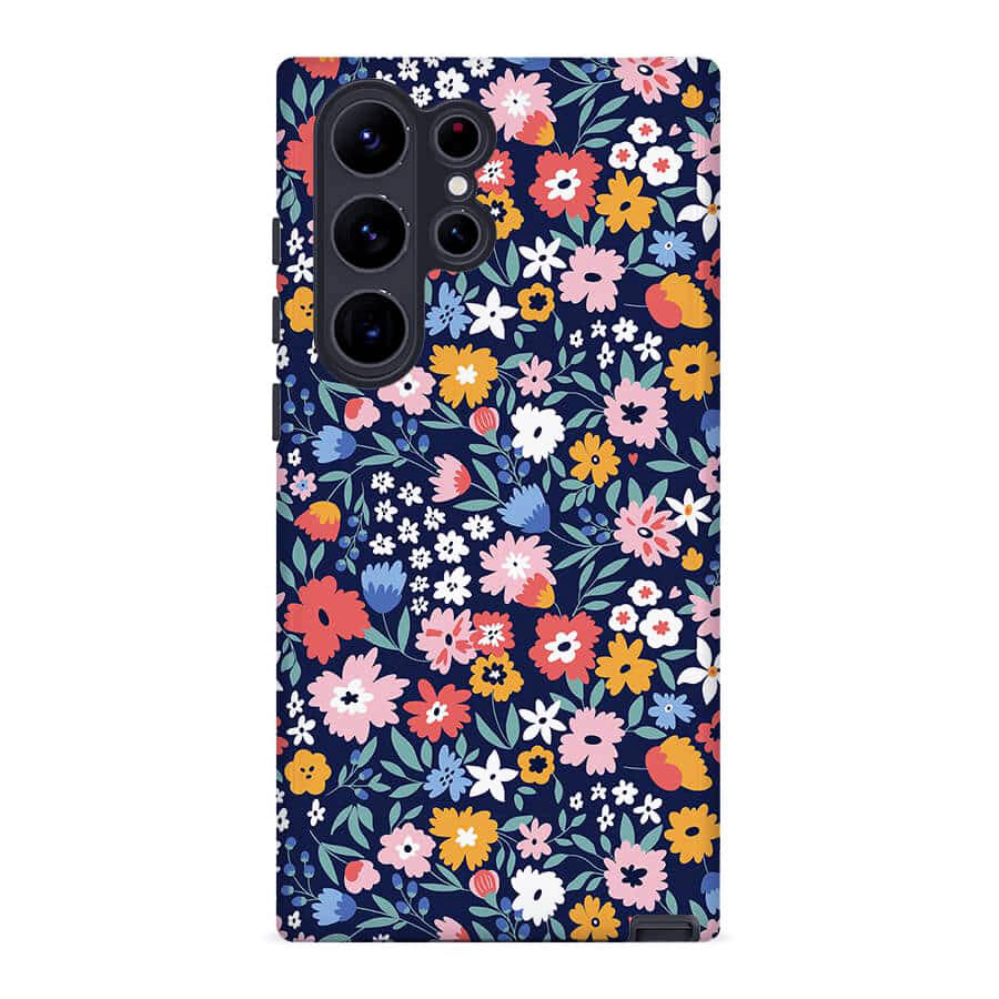 Flower Falling for You | Plum Floral Case Customize Phone Case shipmycase Galaxy S24 Ultra BOLD (ULTRA PROTECTION) 
