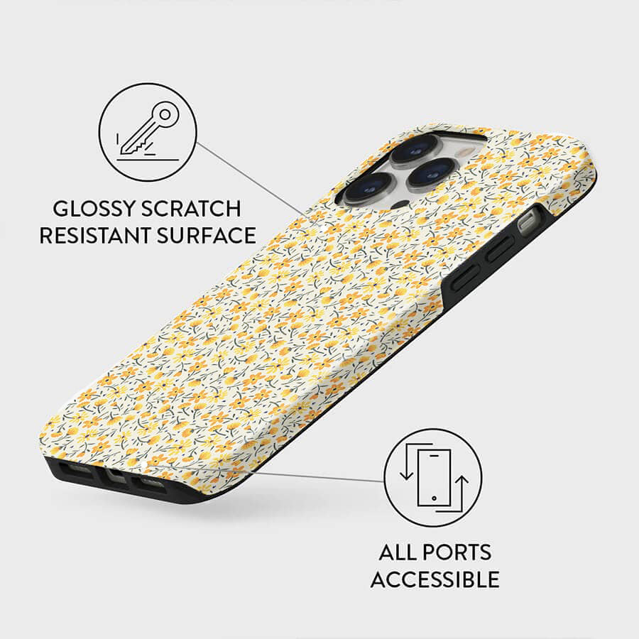Full Of Daisies | Retro Floral Case Customize Phone Case shipmycase   