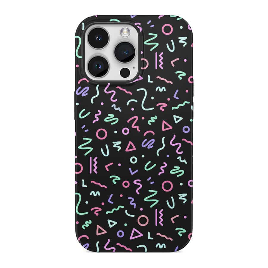 Glow In The Dark | Abstract Retro Case Customize Phone Case shipmycase iPhone 15 Pro Max BOLD (ULTRA PROTECTION) 