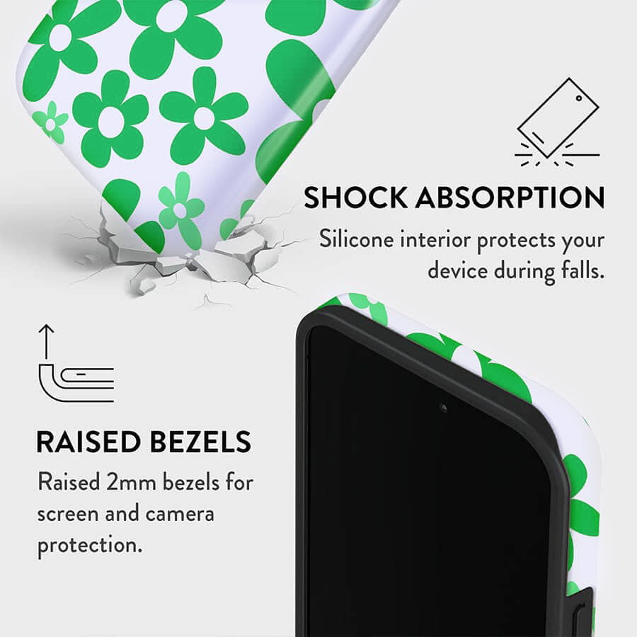 Green Flowers | Retro Y2K Case Customize Phone Case shipmycase   