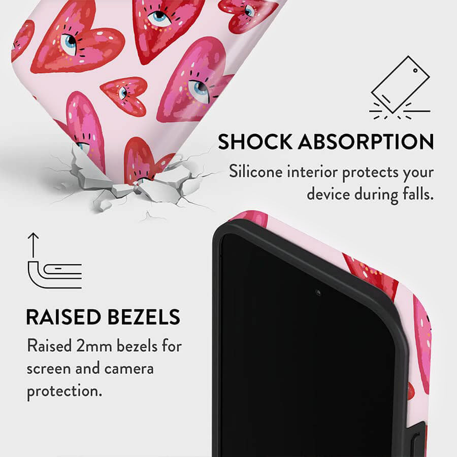 Heart Eye | Retro Y2K Case Customize Phone Case shipmycase   