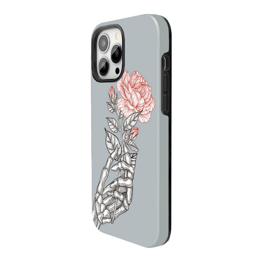 Holding flower | Retro Floral Case Customize Phone Case shipmycase   