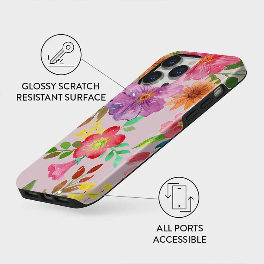 Joakima | Retro Floral Case Customize Phone Case shipmycase   