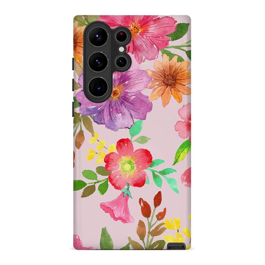 Joakima | Retro Floral Case Customize Phone Case shipmycase Galaxy S23 Plus BOLD (ULTRA PROTECTION) 