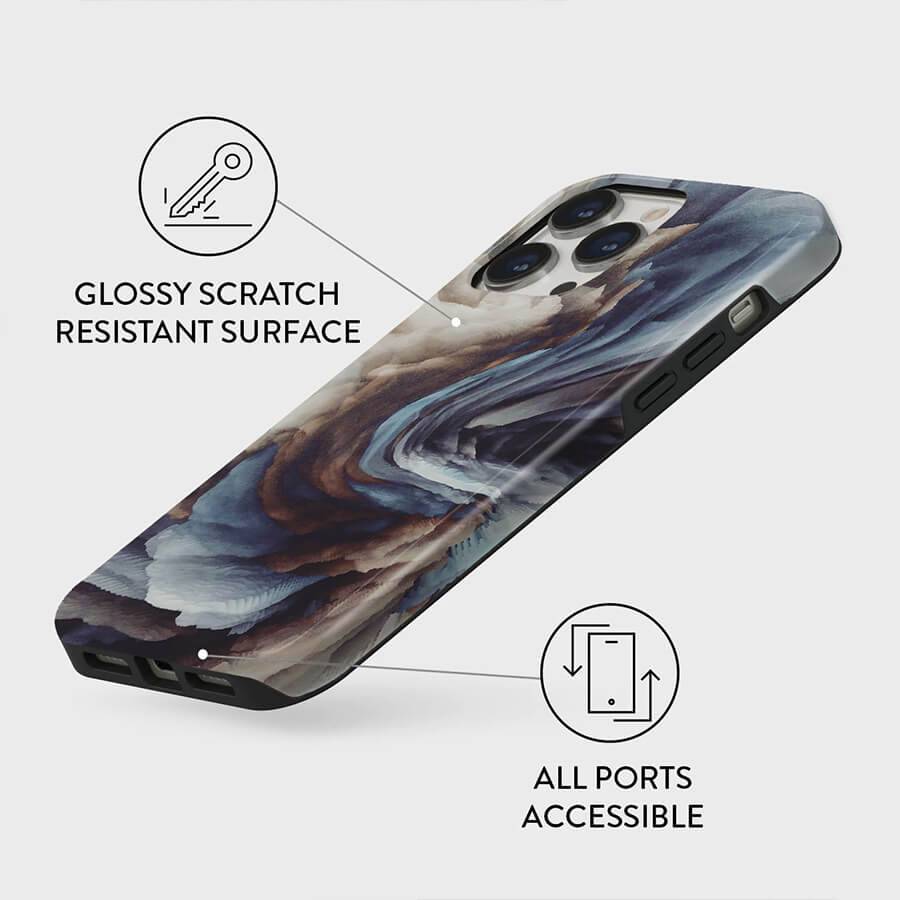 Misty Forest | Classy Marble Case Customize Phone Case shipmycase   