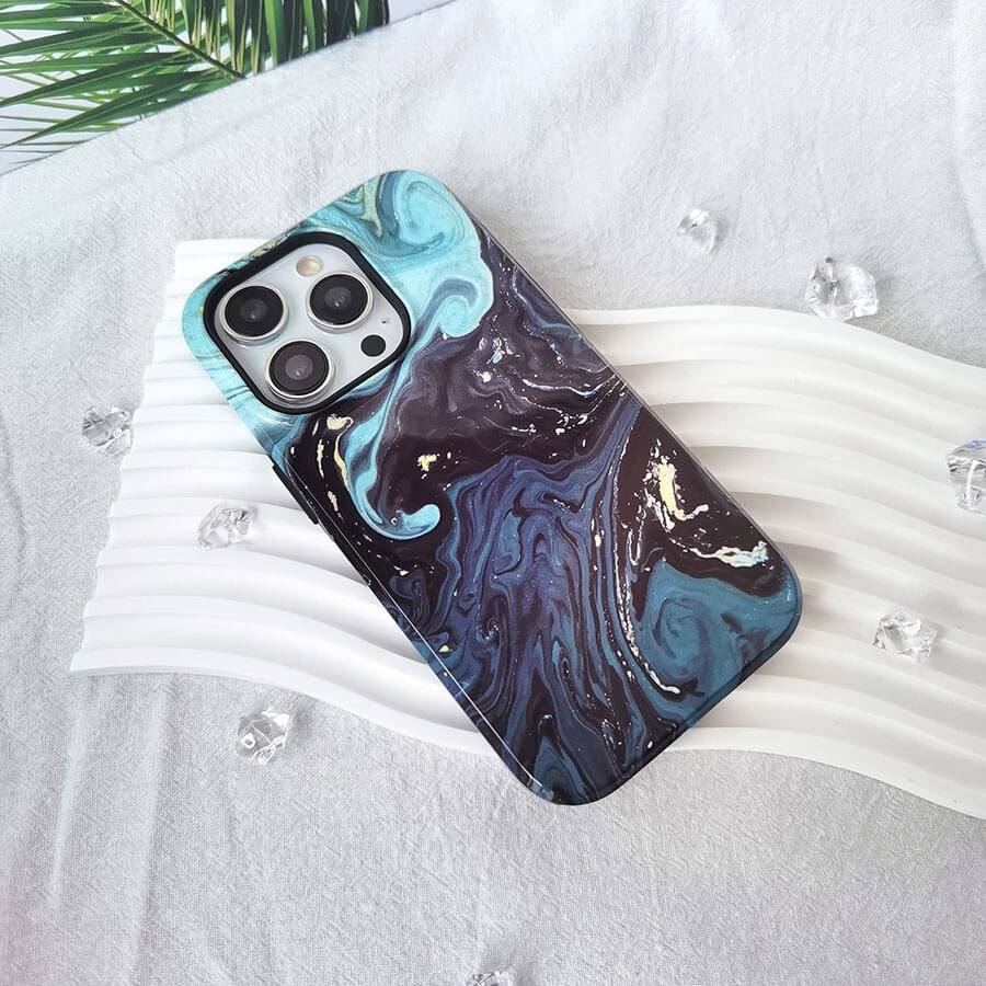 Mystic River | Classy Marble Case Customize Phone Case shipmycase   