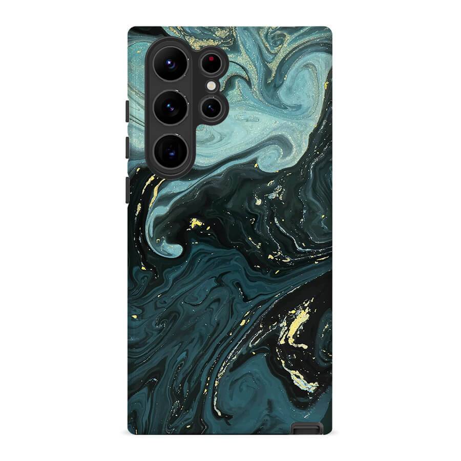 Mystic River | Classy Marble Case Customize Phone Case shipmycase Galaxy S23 Plus BOLD (ULTRA PROTECTION) 