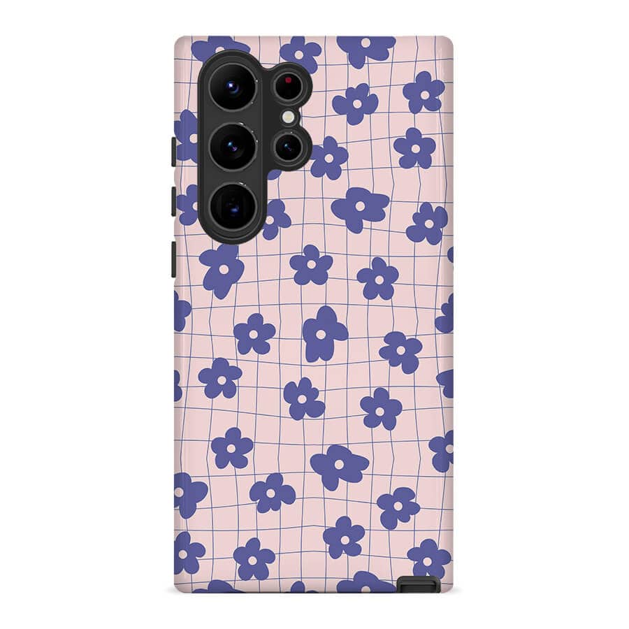 New Hand Drawn Flowers | Floral Print Case Customize Phone Case shipmycase Galaxy S23 Plus BOLD (ULTRA PROTECTION) 