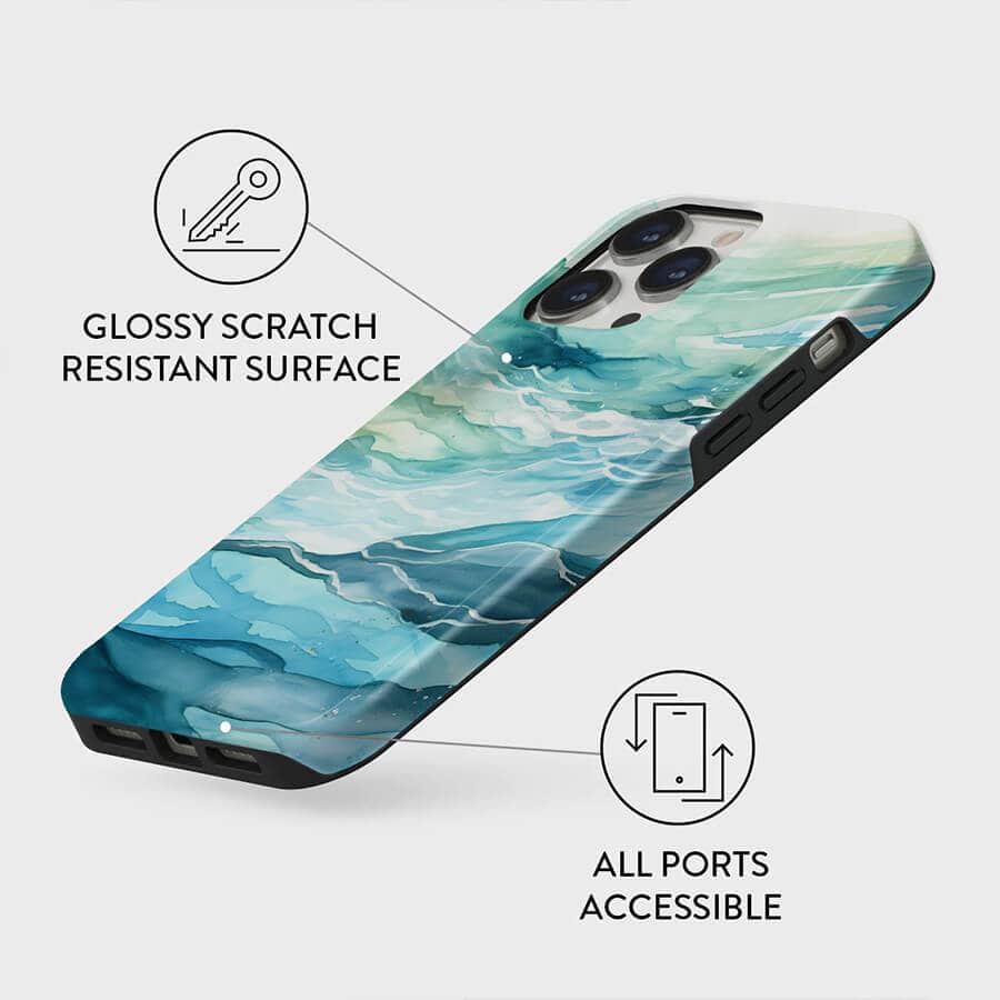 Ocean Waves | Summer Customize Phone Case shipmycase   