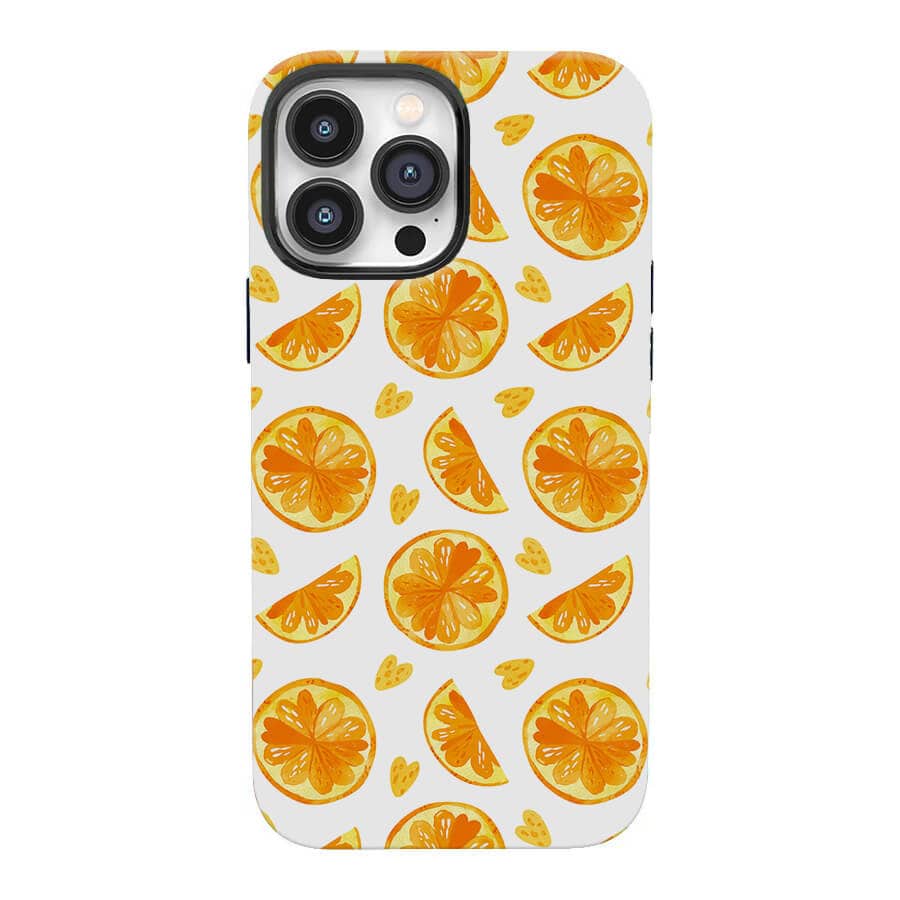 Orange X | Fruit Season Customize Phone Case shipmycase iPhone 15 Pro Max BOLD (ULTRA PROTECTION) 