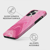 Pink romance  | Classy Marble Case Customize Phone Case shipmycase   