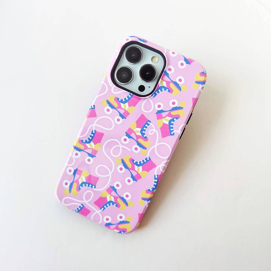 Pink Skates | Retro Y2K Case Customize Phone Case shipmycase   