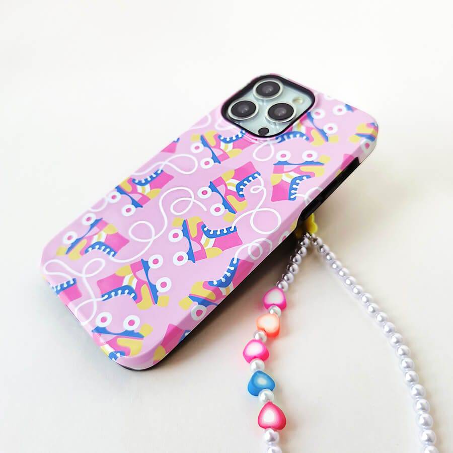 Pink Skates | Retro Y2K Case Customize Phone Case shipmycase   