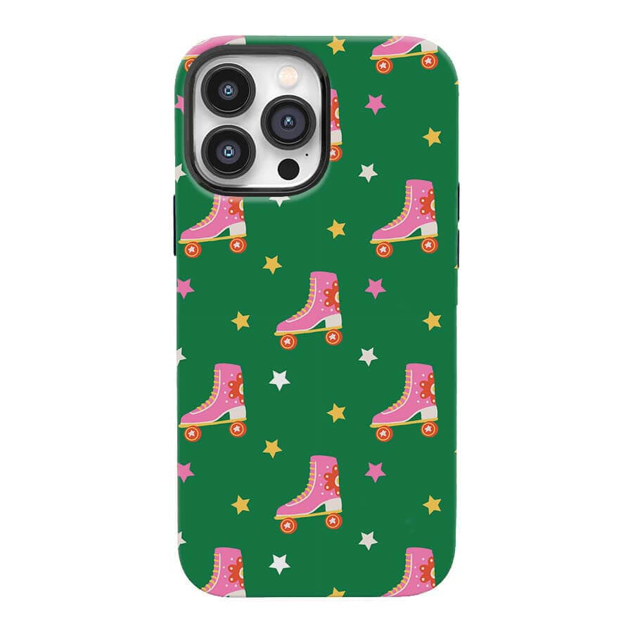 Pink Skates | Retro Y2K Case Customize Phone Case shipmycase iPhone 15 Pro Max BOLD (ULTRA PROTECTION) 