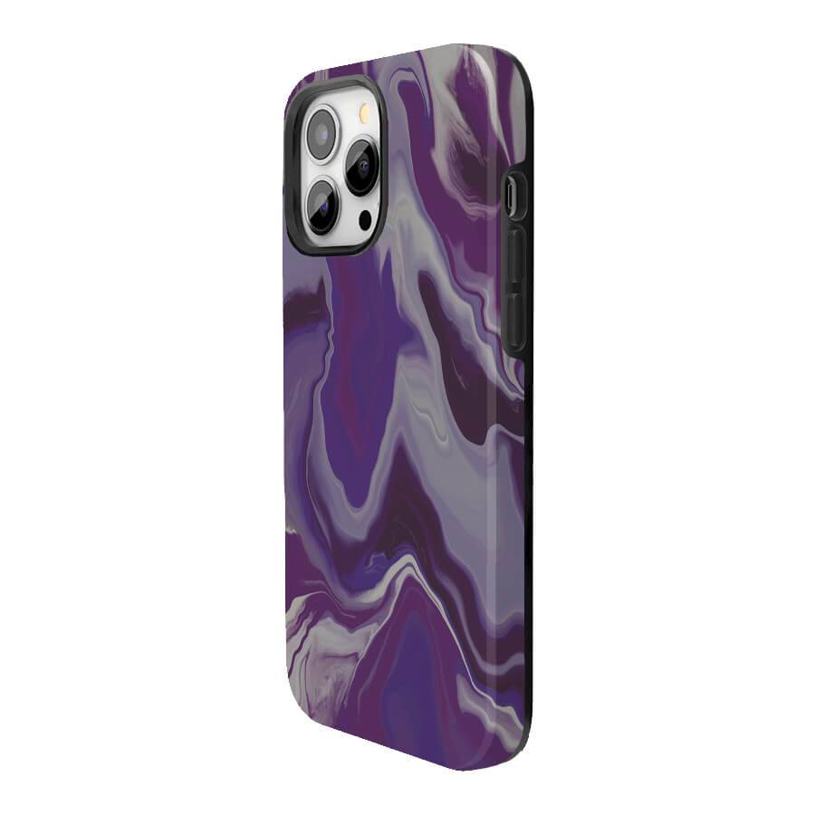 Pretty in Purple | Classy Marble Case Customize Phone Case shipmycase   