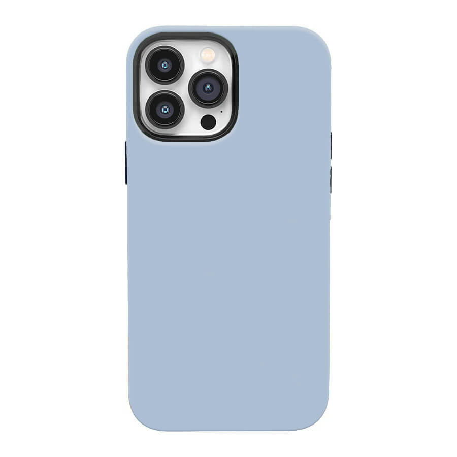 Pure Light Blue | Pure Color Classic Case Customize Phone Case shipmycase iPhone 15 Pro Max BOLD (ULTRA PROTECTION) 