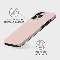 Pure Light Pink | Pure Color Classic Case Customize Phone Case shipmycase   