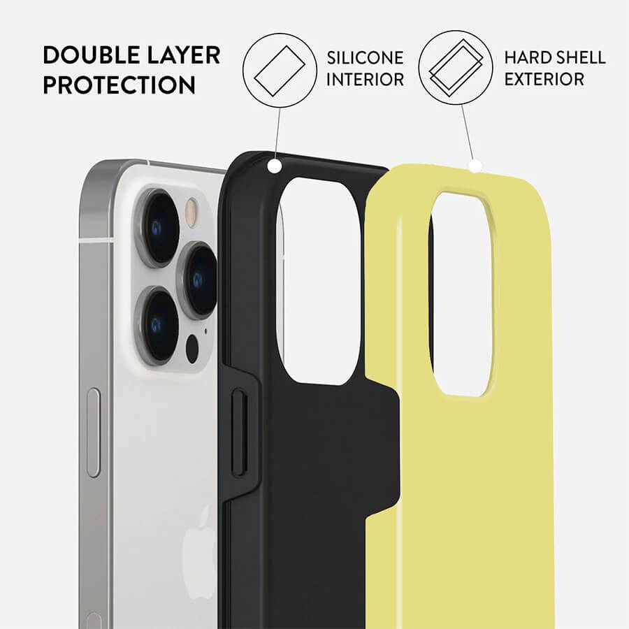 Pure Light Yellow | Pure Color Classic Case Customize Phone Case shipmycase   