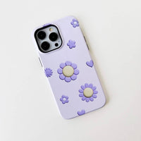 Purple Sunflower | Retro Y2K Case Customize Phone Case shipmycase   