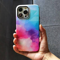 Rainbow Watercolor | Abstract Retro Case Customize Phone Case shipmycase   
