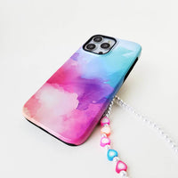 Rainbow Watercolor | Abstract Retro Case Customize Phone Case shipmycase   