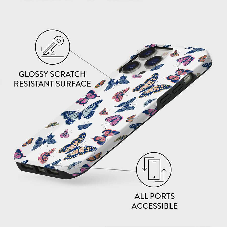 Retro Butterfly | Retro Y2K Style Case Customize Phone Case shipmycase   