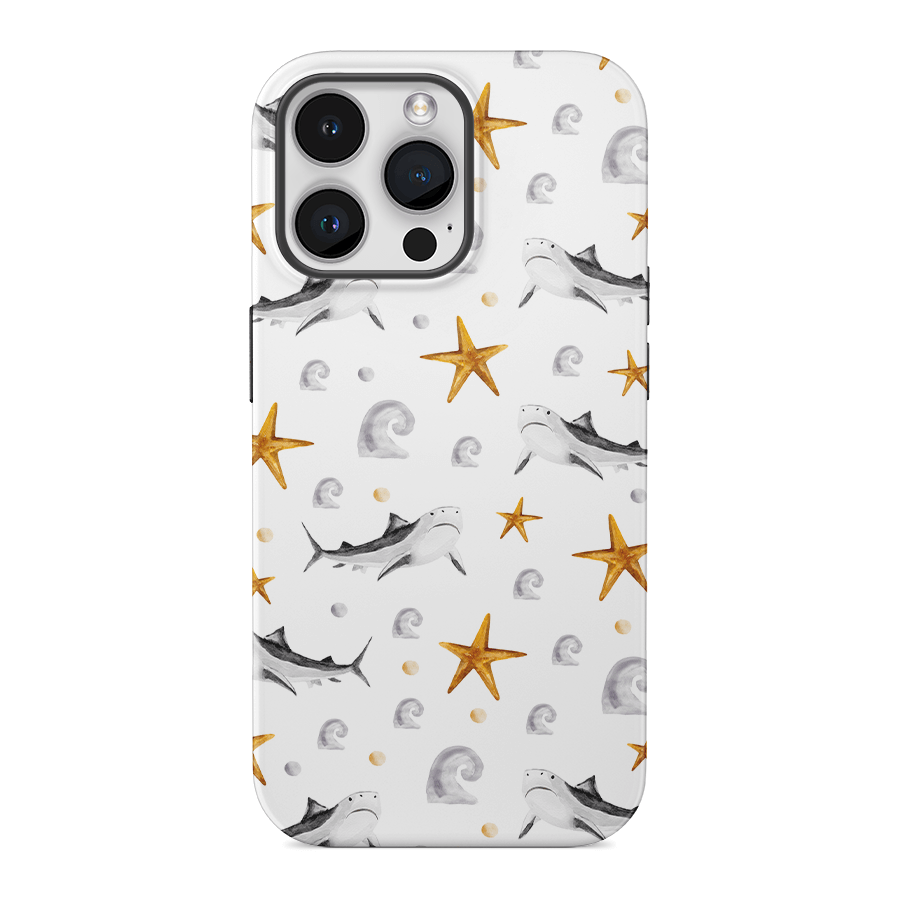 Shell Mosaic Stars| Summer Customize Phone Case shipmycase iPhone 15 Pro Max BOLD (ULTRA PROTECTION) 