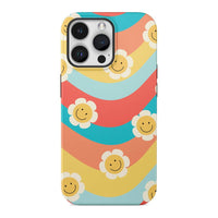 Smiley Flower | Retro Y2K Case Customize Phone Case shipmycase iPhone 15 Pro Max BOLD (ULTRA PROTECTION) 