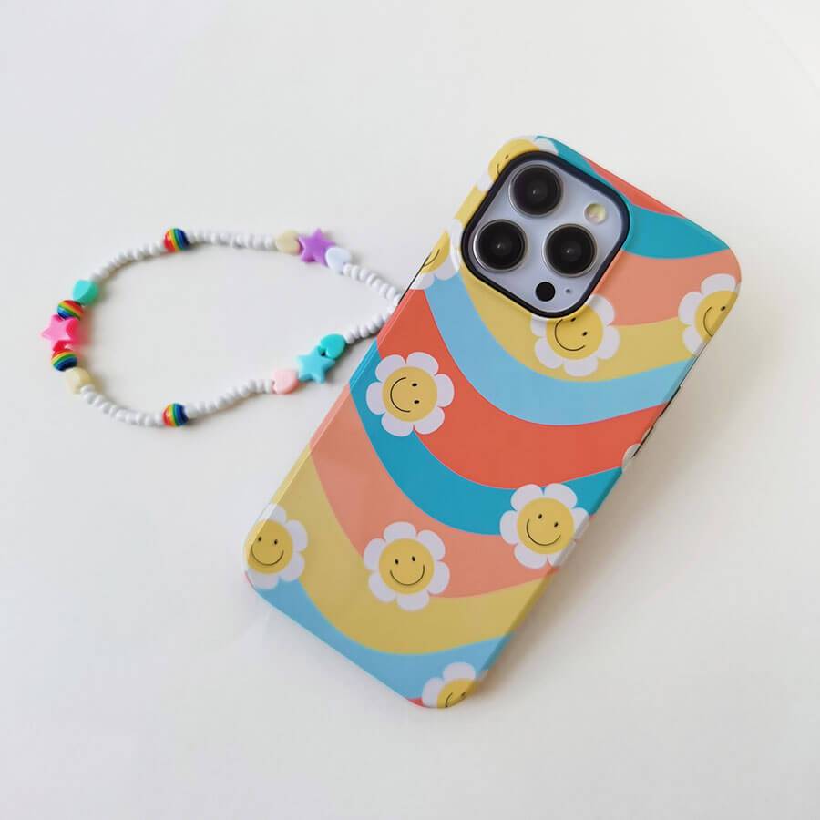 Smiley Flower | Retro Y2K Case Customize Phone Case shipmycase   