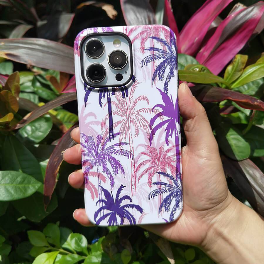 Tropical Palm Tree | Retro Floral Case Customize Phone Case shipmycase   