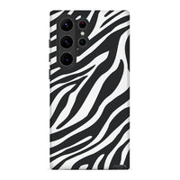 Playful Zebra | Abstract Retro Case Customize Phone Case shipmycase Galaxy S23 Plus BOLD (ULTRA PROTECTION) 