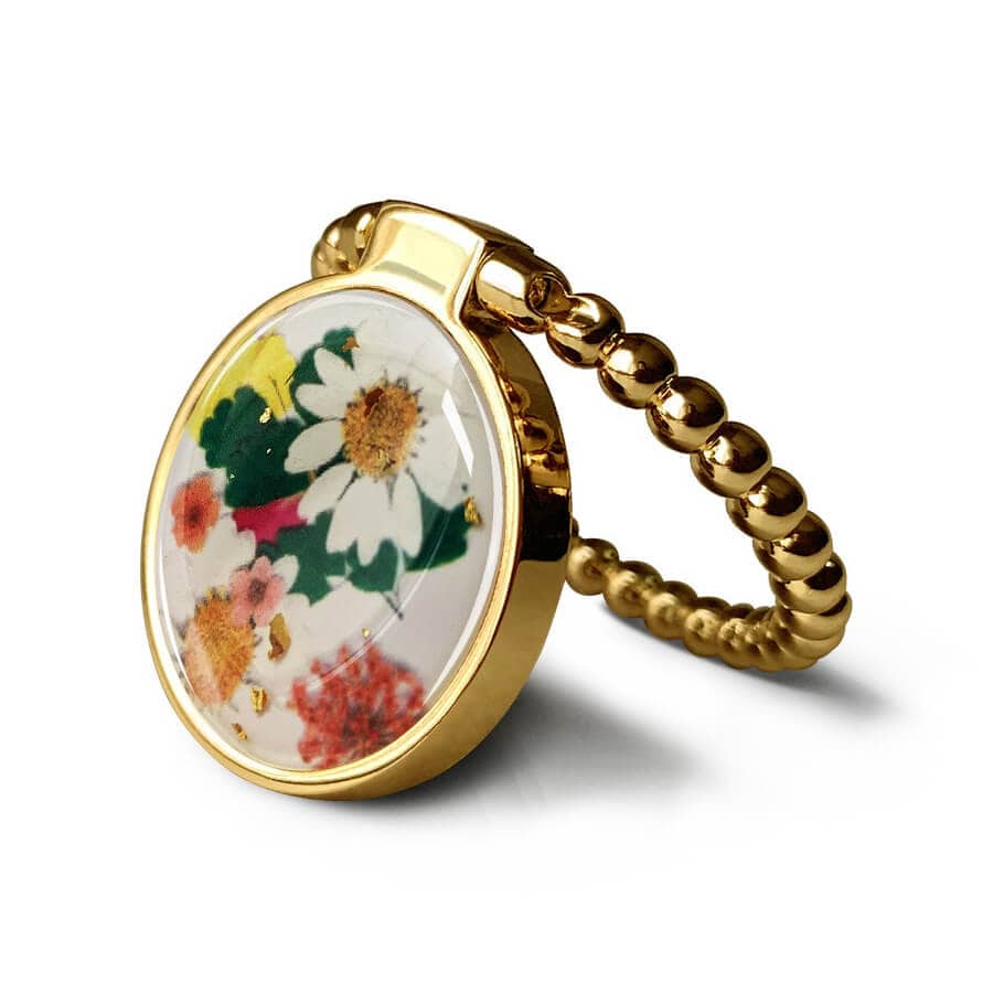 Falling For U | Charming Ring Holder Ring Holder shipmycase Golden Beads  