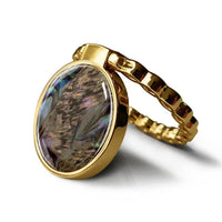 Hidden Beauty | Classy Shell Ring Holder Ring Holder shipmycase Golden Lace  