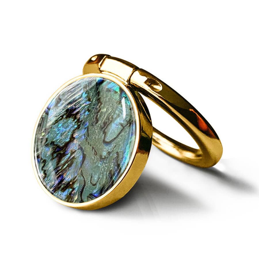 Ubud Jungle | Turquoise Shell Ring Holder Ring Holder shipmycase Golden  