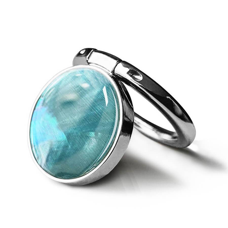 Ocean Heart | Beautiful Shell Ring Holder Ring Holder shipmycase Silver  