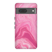 Pink romance  | Classy Marble Case Customize Phone Case shipmycase Google Pixel 8 Pro BOLD (ULTRA PROTECTION) 